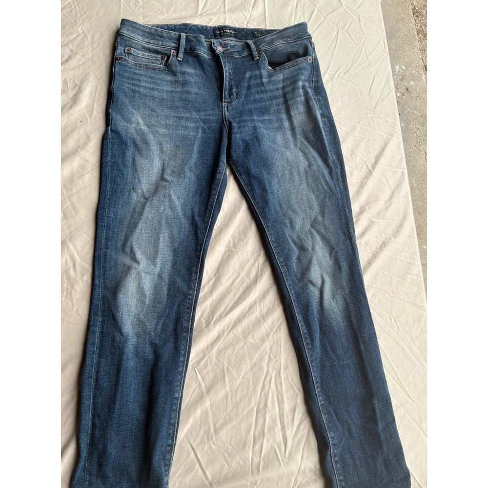 [Americana] Womens Lucky Brand Skinny Jeans 10/30 Dark Wash Blue‎ Denim